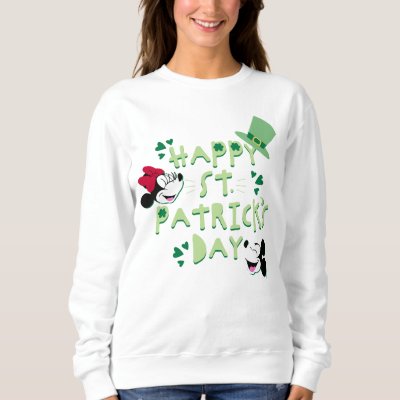 Mickey &amp; Minnie | Happy St. Patrick's Day Sweatshirt