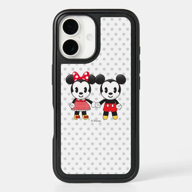 Mickey & Minnie Holding Hands Emoji Otterbox iPhone Case | Zazzle Mickey & Minnie Holding Hands Emoji Otterbox iPhone Case | Zazzle