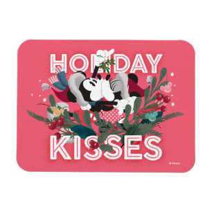 Mickey & Minnie Holiday Kisses Magnet