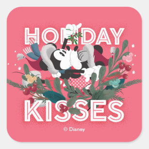 Festive Cheer: Mickey Mouse Gifts Holiday Real Big - Disney Removable Adhesive Wall Decal XL