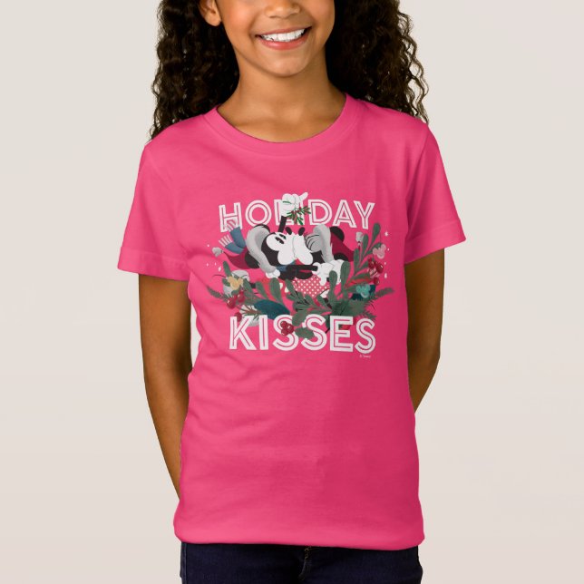 Mickey & Minnie | Holiday Kisses T-Shirt (Front)
