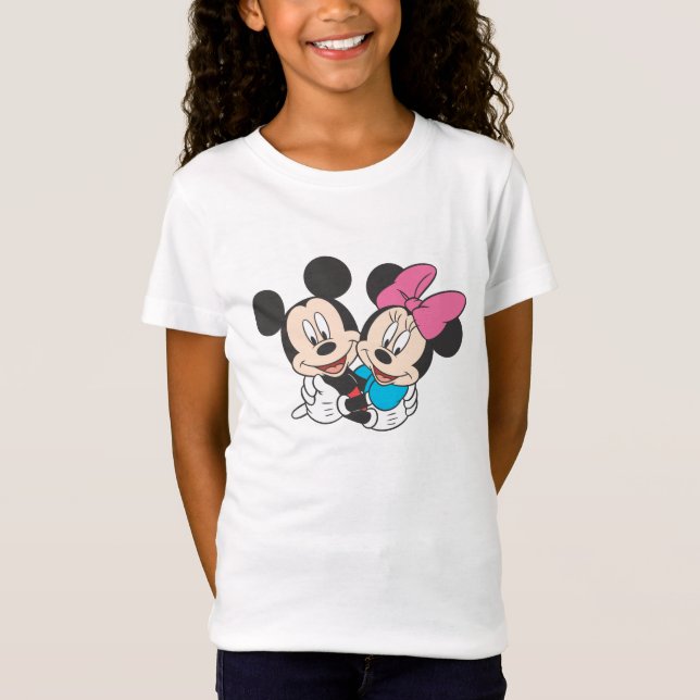 Mickey & Minnie | Hugging T-Shirt (Front)