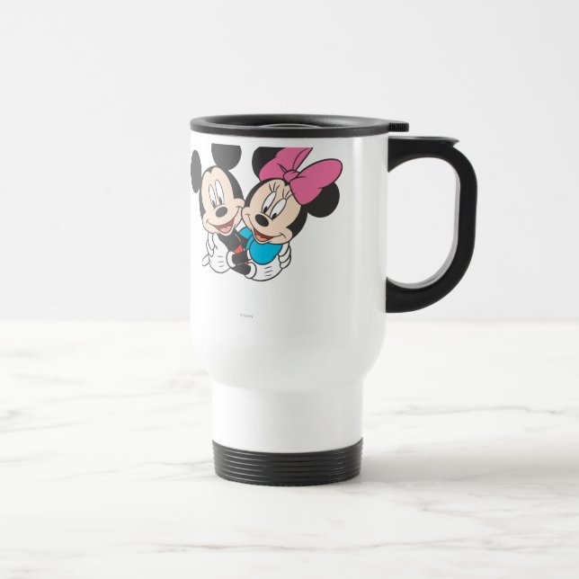 Mickey & Minnie | Hugging Travel Mug (Right)