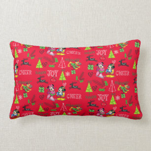 Mickey & Minnie Ice Skating Lumbar Pillow