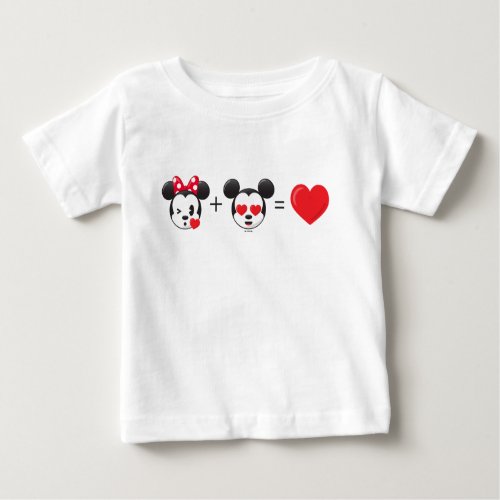 Mickey  Minnie  In Love Baby T_Shirt