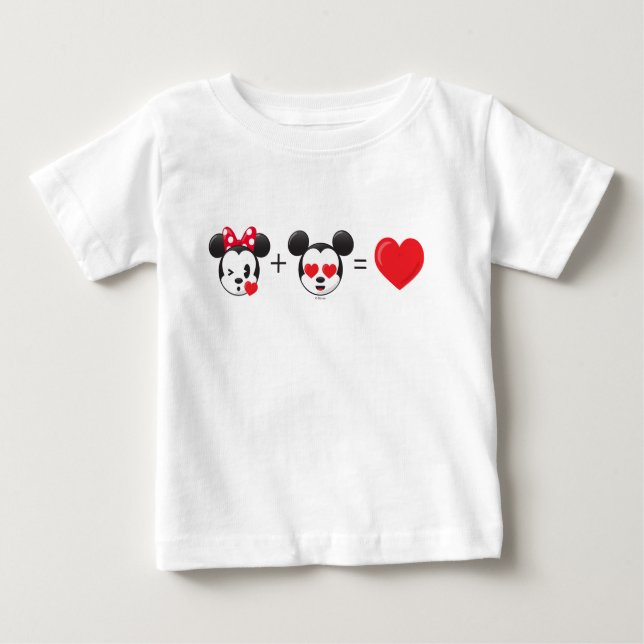 Mickey & Minnie | In Love Baby T-Shirt (Front)