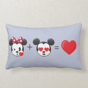Mickey & Minnie   In Love Lumbar Pillow