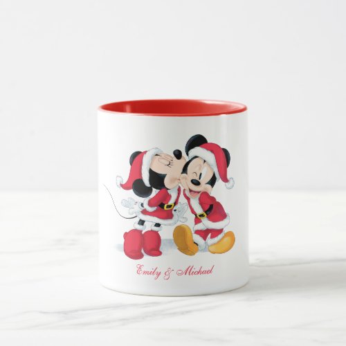 Mickey  Minnie  Jingle Bell Fun Mug