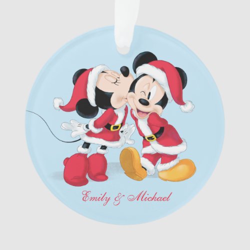 Mickey  Minnie  Jingle Bell Fun Ornament
