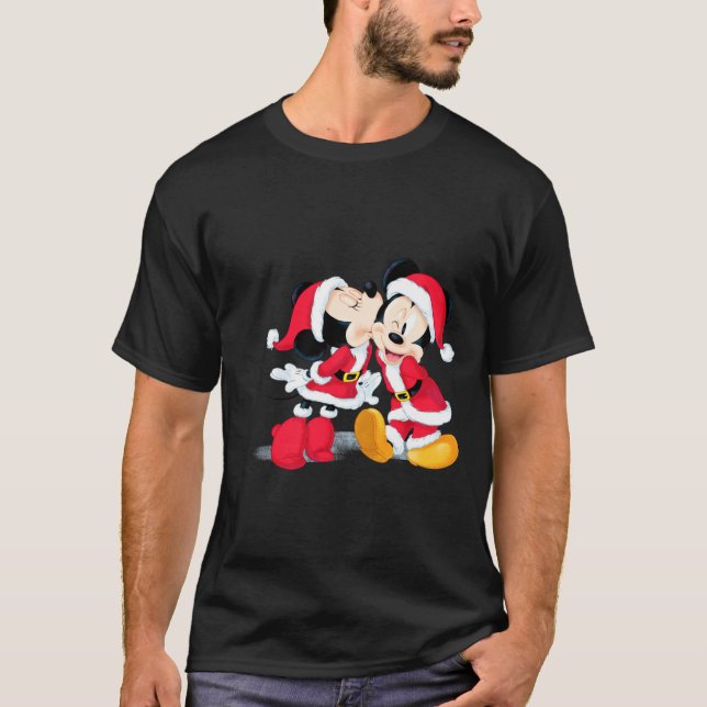 Mickey Minnie Jingle Bell Fun  T-Shirt (Front)