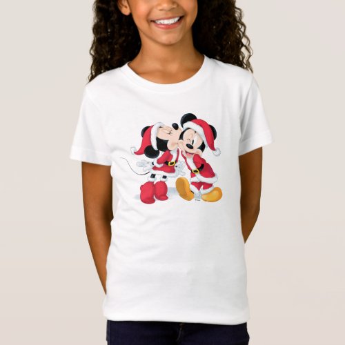 Mickey  Minnie  Jingle Bell Fun T_Shirt