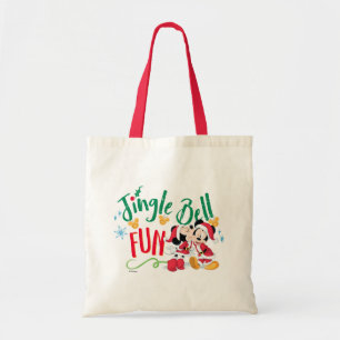 Mickey & Minnie Jingle Bell Fun Tote Bag