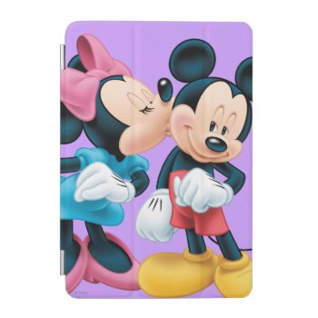 Mickey & Minnie | Kiss On Cheek Ipad Mini Cover by MickeyAndFriends at Zazzle