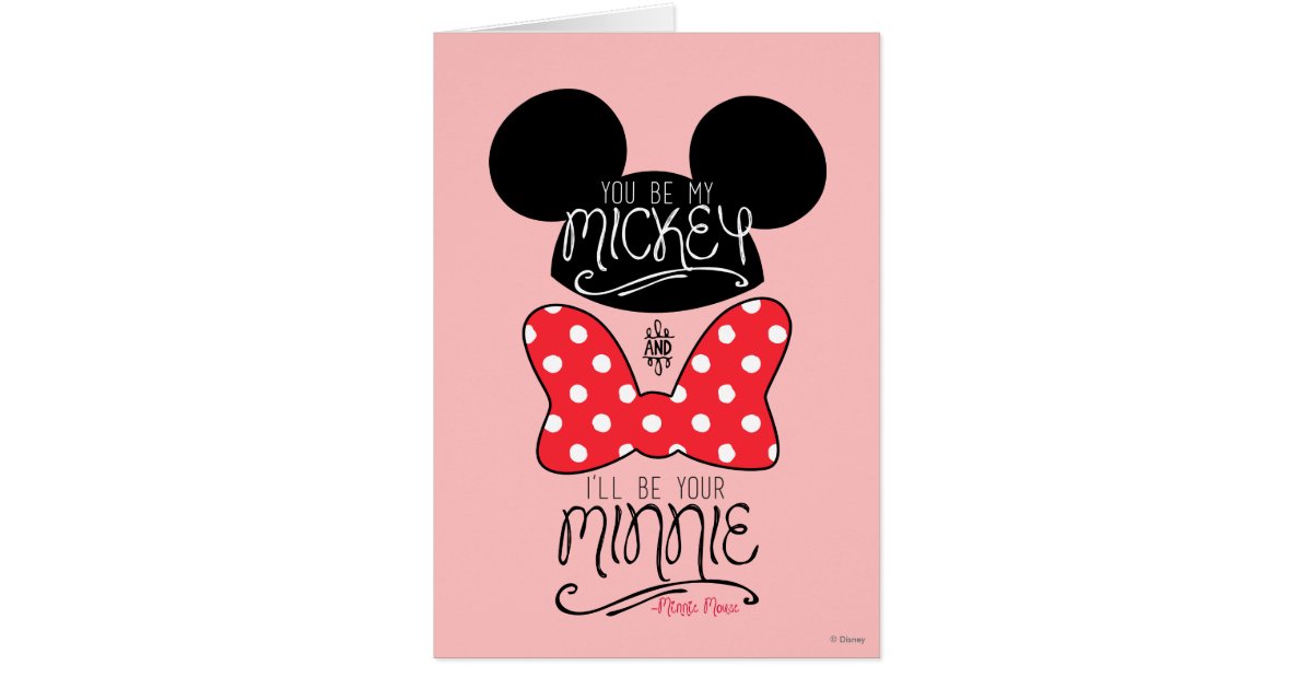 Mickey & Minnie | Love | Zazzle