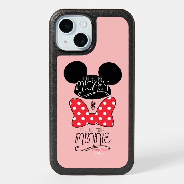 Mickey & Minnie | Love iPhone 15 Case (Back)