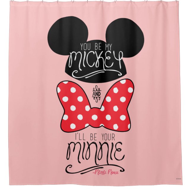 Mickey & Minnie | Love Shower Curtain (Front)