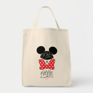 Mickey & Minnie Love Tote Bag