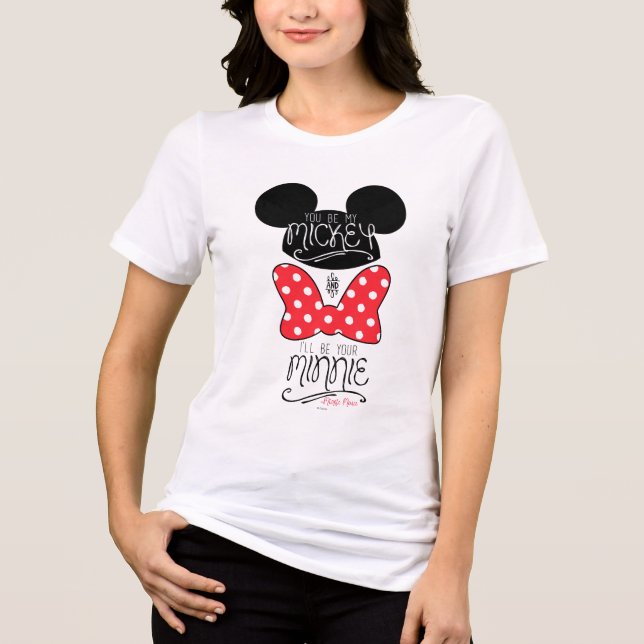 Mickey & Minnie | Love Tri-Blend Shirt (Front)