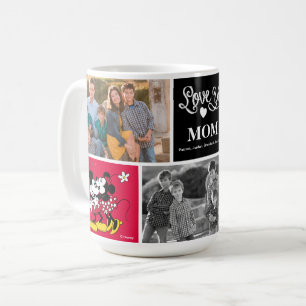 Mickey & Minnie   Love Ya with Photo Coffee Mug