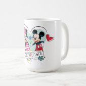 Mickey & Minnie | Love you Lots Coffee Mug (Front Right)