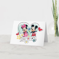 Mickey & Minnie | Love you Lots Holiday Card