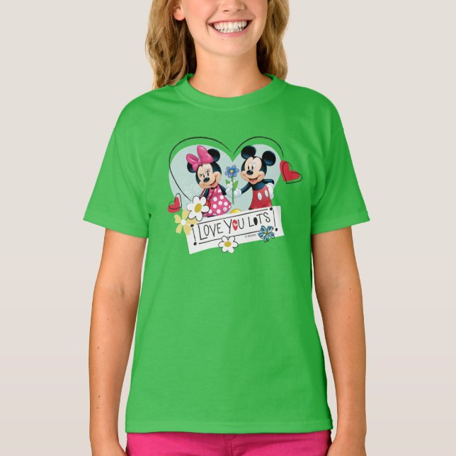 Mickey & Minnie | Love you Lots T-Shirt (Front)
