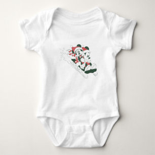 Mickey & Minnie   Merry & Bright Baby Bodysuit