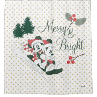 Disney Holiday Farmhouse Red & Black Mickey & Minnie Plaid-Border