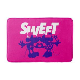 Mickey & Minnie Mouse  Sweet! Valentine's Day Bath Mat
