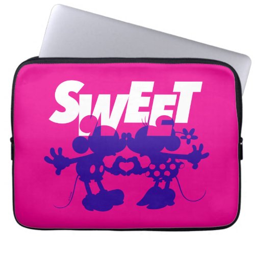Mickey  Minnie Mouse Sweet Valentines Day Laptop Sleeve