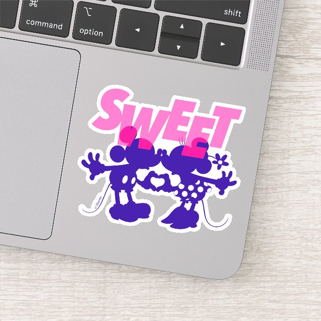 Mickey & Minnie Mouse| Sweet! Valentine's Day Sticker (Detail)