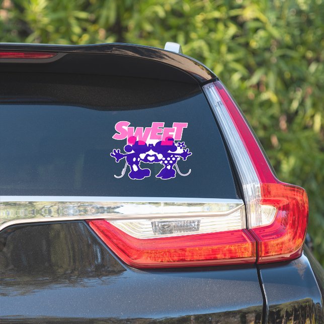 Mickey & Minnie Mouse| Sweet! Valentine's Day Sticker (Car Side)