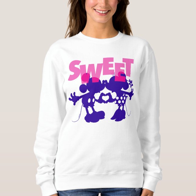 Mickey & Minnie Mouse| Sweet! Valentine's Day Sweatshirt (Front)