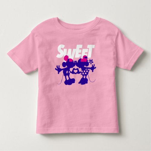 Mickey  Minnie Mouse Sweet Valentines Day Toddler T_shirt