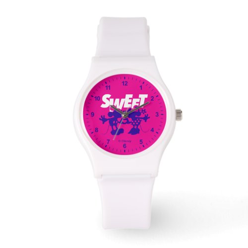 Mickey  Minnie Mouse Sweet Valentines Day Watch