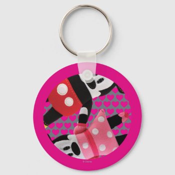 Mickey & Minnie | Pook-a-looz Keychain by MickeyAndFriends at Zazzle