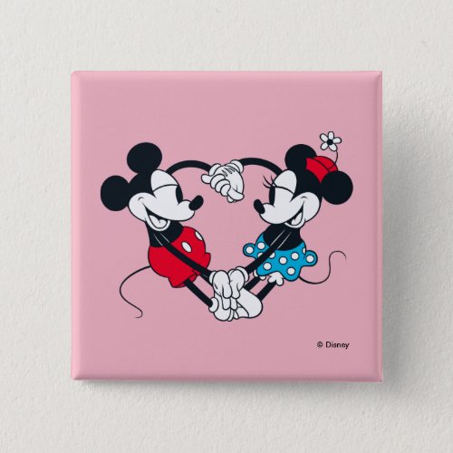 Mickey  Minnie  Relationship Goals Button