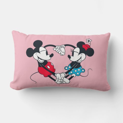 Mickey  Minnie  Relationship Goals Lumbar Pillow