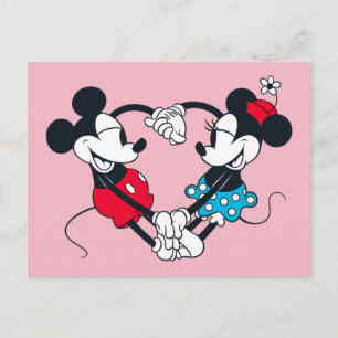 Mickey & Minnie Relationship Goals Postcard