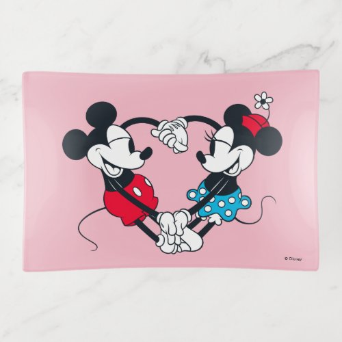 Mickey  Minnie  Relationship Goals Trinket Tray
