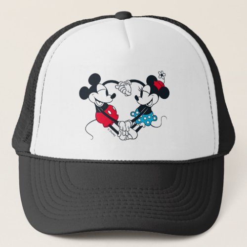 Mickey  Minnie  Relationship Goals Trucker Hat