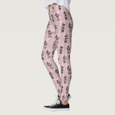 Mickey Mouse, Colorful Repeating Logo Leggings