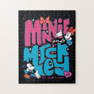 Mickey & Minnie The Perfect Pair Jigsaw Puzzle