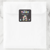 Mickey & Minnie | Time to Party Square Sticker (Bag)