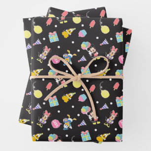 Mickey & Minnie   Time to Party Wrapping Paper Sheets