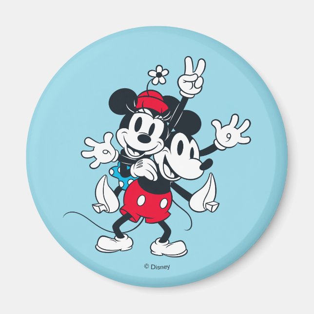 Mickey & Minnie | Two of a Kind Magnet (Front)