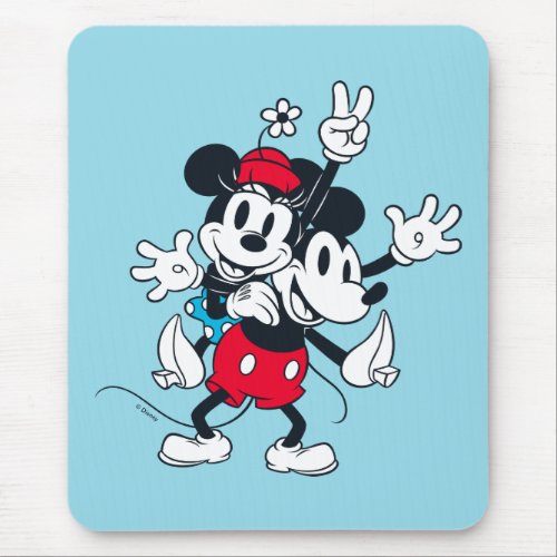 Mickey  Minnie  Two of a Kind Mouse Pad