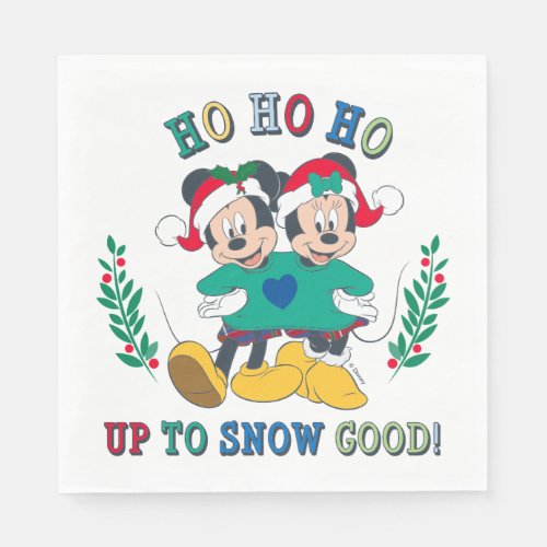 Mickey & Minnie | Up to Snow Good Napkins