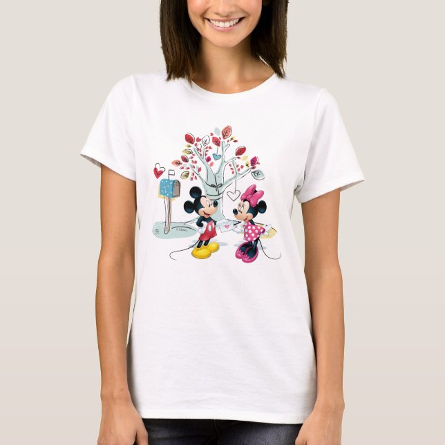 Mickey & Minnie | Valentine's Day 2 T-Shirt (Front)