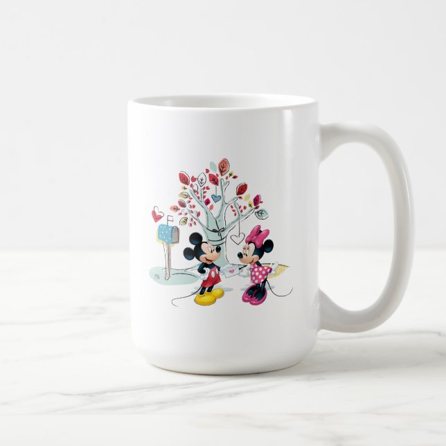 Mickey & Minnie | Valentine's Day Coffee Mug (Right)